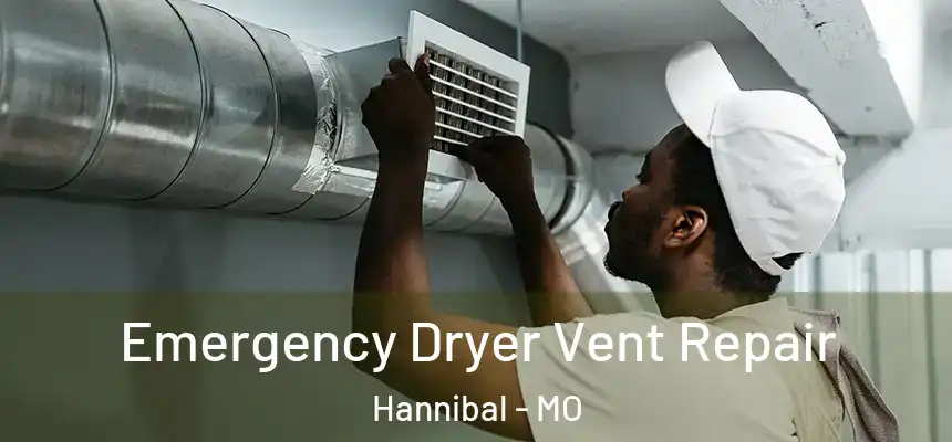 Emergency Dryer Vent Repair Hannibal - MO